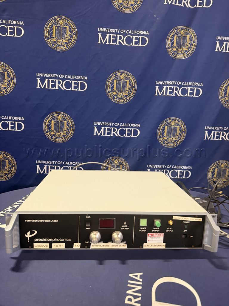 PRECISION PHOTONICS FEMTOSECOND FIBER LASER — photo 1