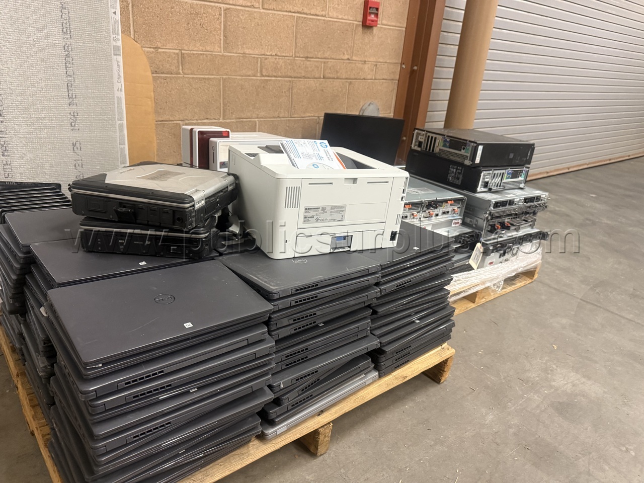 (2) Pallets of IT equipment — photo 1