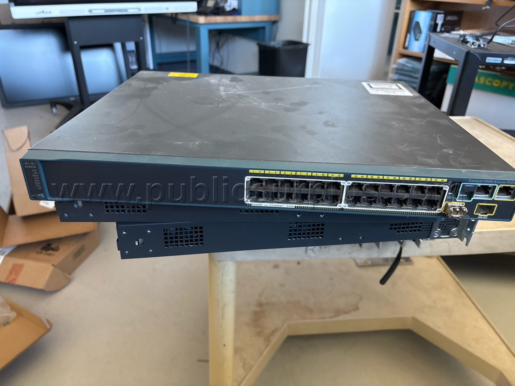 Cisco Catalyst 2960-S - Managed PoE+ Network Switch — photo 1