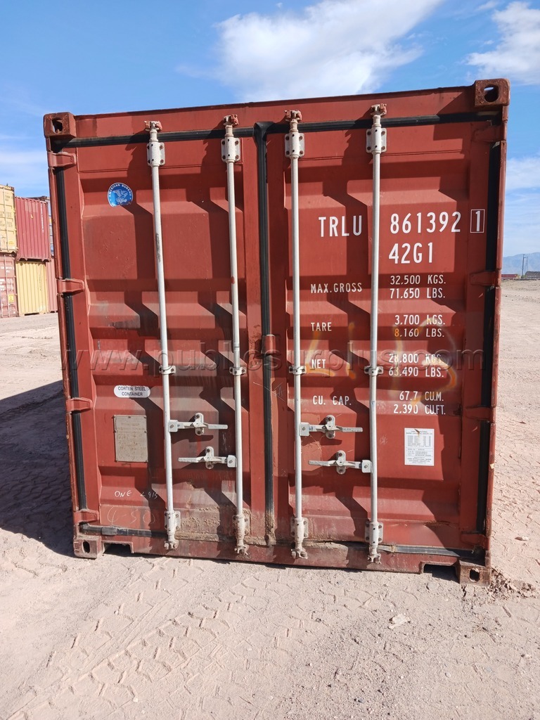 (1) 40' Storage Container - Used #TRLU 861392 — photo 1
