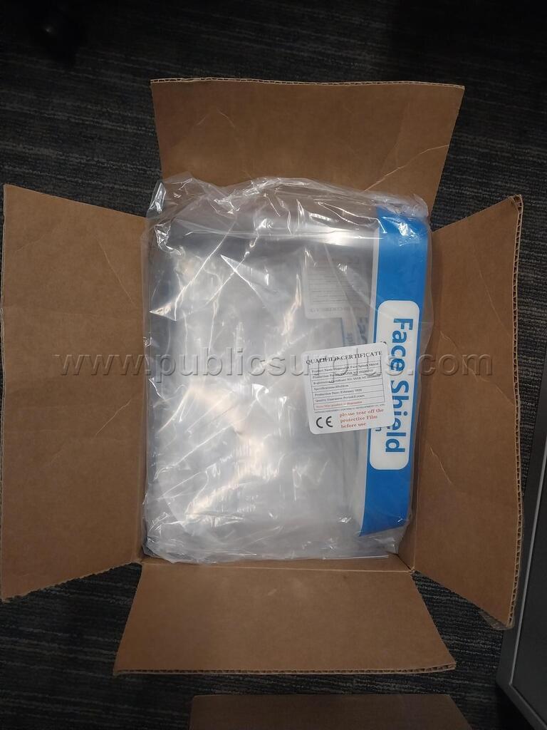 Face Shield - Assorted  ~ Lot of 29 — photo 1