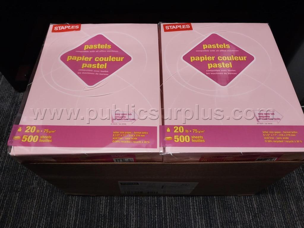 Copy Paper - Pastel Pink ~ Lot of 26 — photo 1