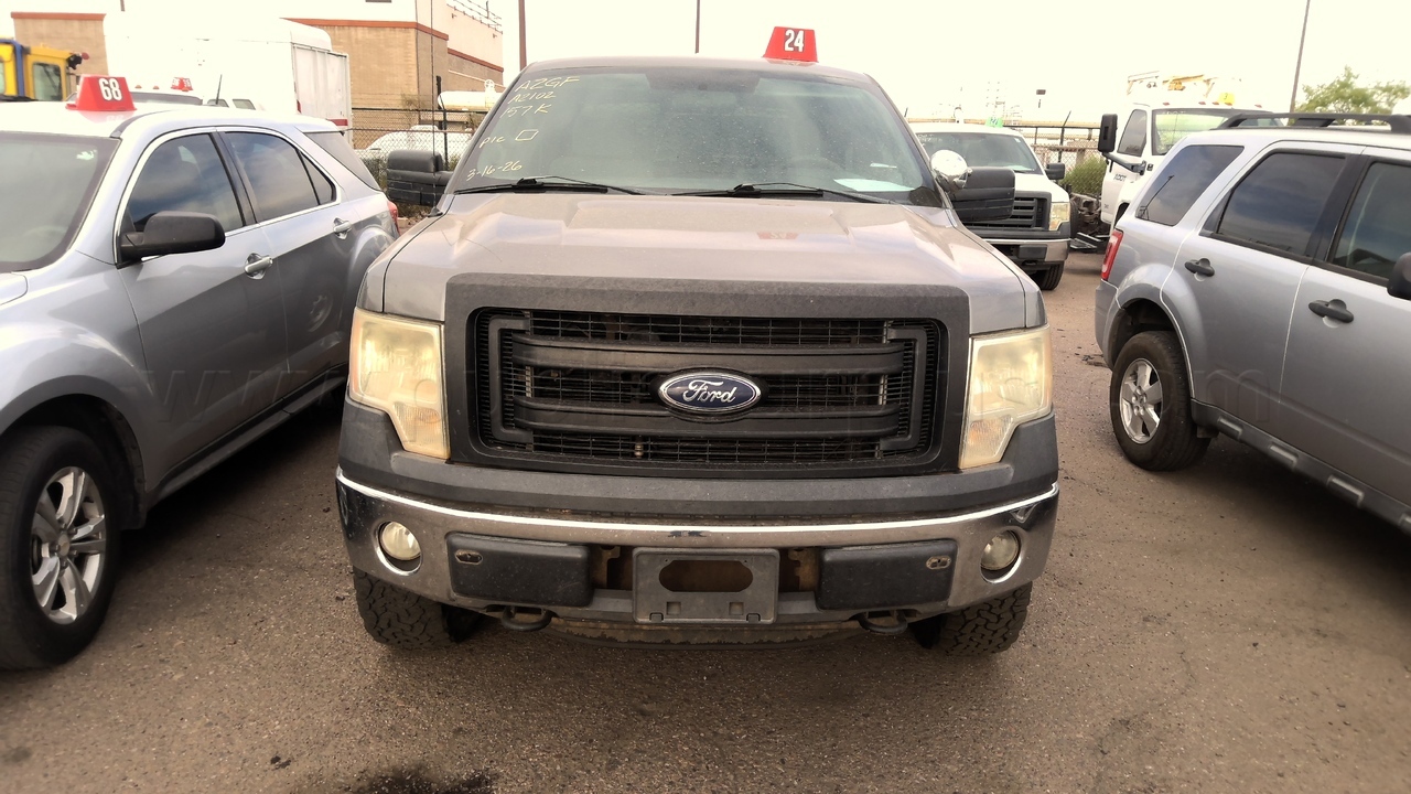 AZGF (GFA) - A2102 - 2013 FORD F150 FFV PICKUP 1/2T EXT CB SHRT BD 4X4 V8 — photo 1