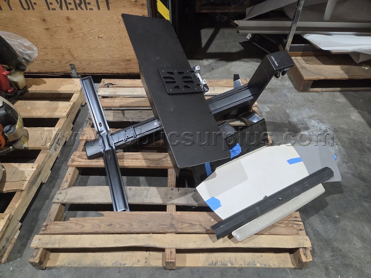 Ergotron Desktop Monitor Mount and Small Desktop Document Holder — photo 1