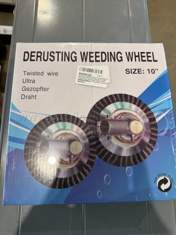Derusting Weeding Wheel - E — photo 1