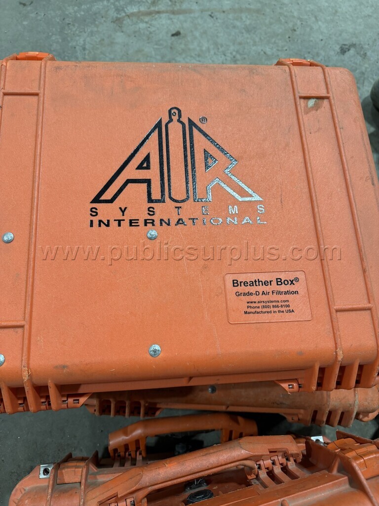 LOT OF AIR RESPIRATORS/SELF CONTAINED BREATHING APPARATUS — photo 1