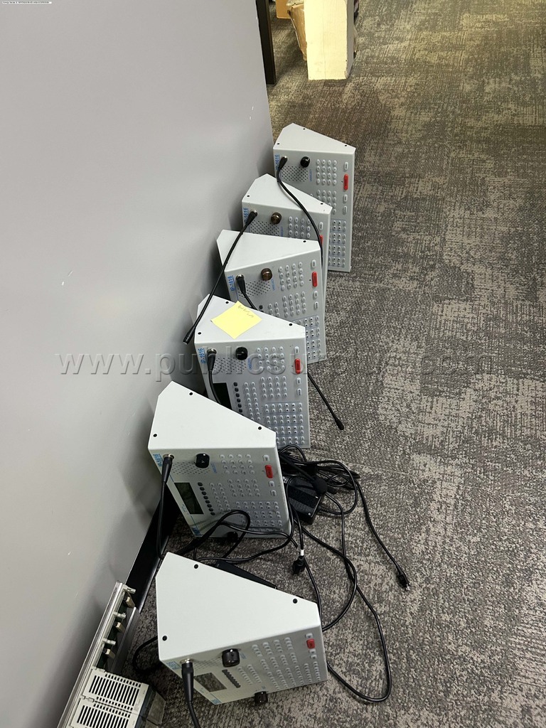 6 Telex IP 1616 radio consoles — photo 1