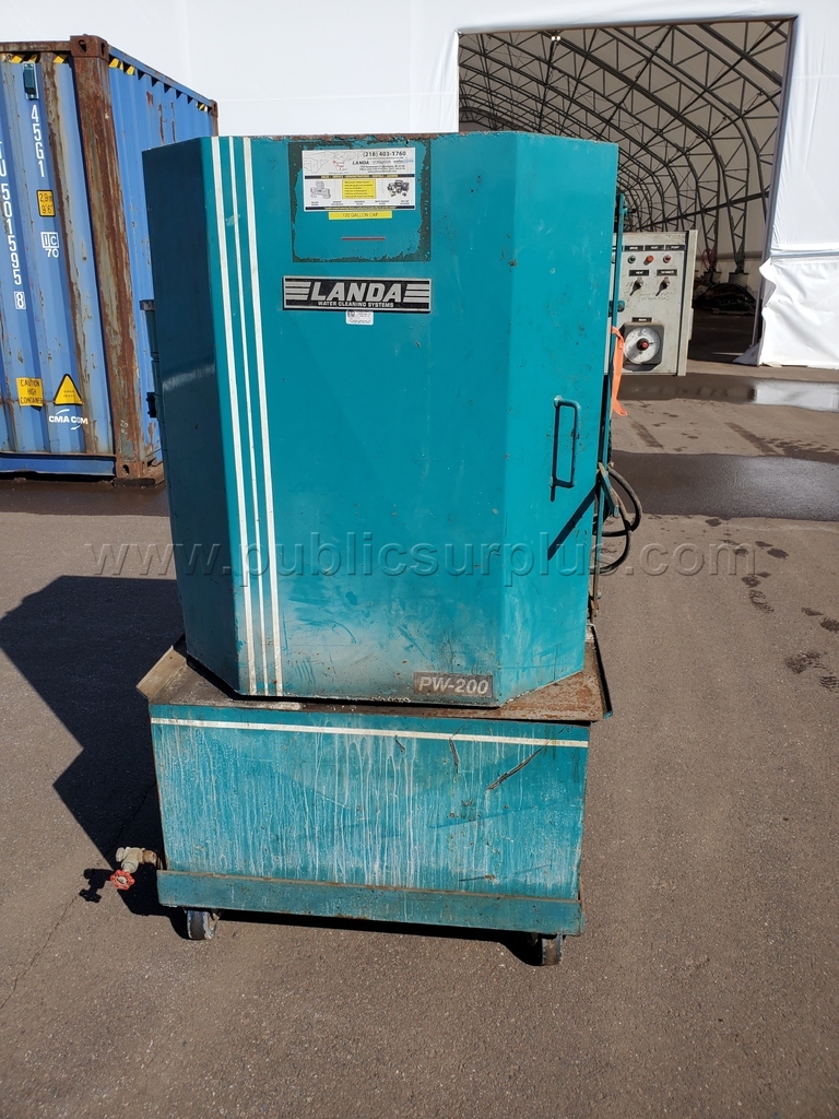 Landa PW-200 Parts Washer Cabinet — photo 1