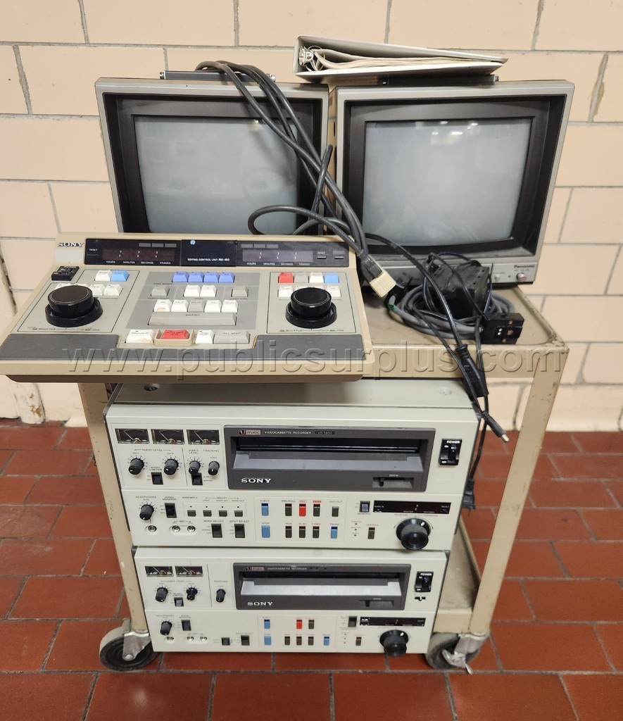 Sony U-Matic Video Editing Lot — photo 1