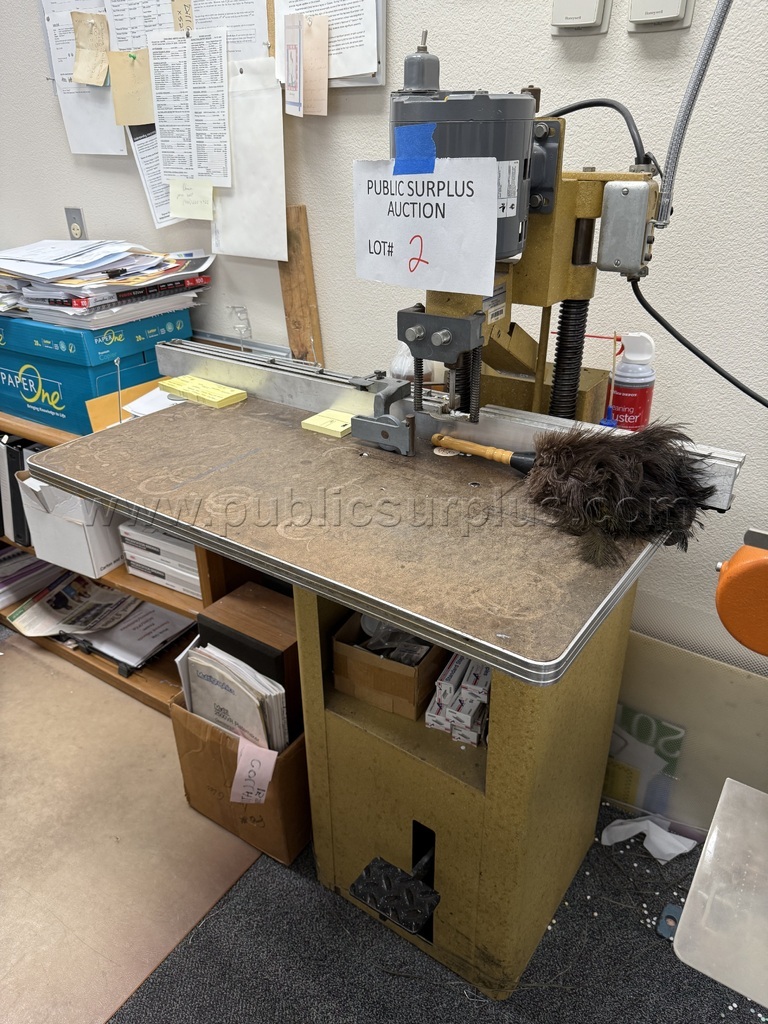 LOT 2 - CHALLENGE JF PAPER DRILL — photo 1