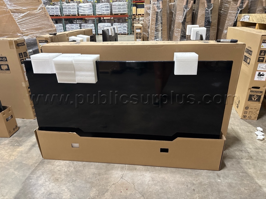 Lot of 3 70" HiSense TVs with remotes — photo 1