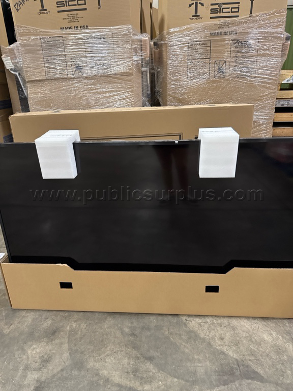 LG 70" TV with remote — photo 1