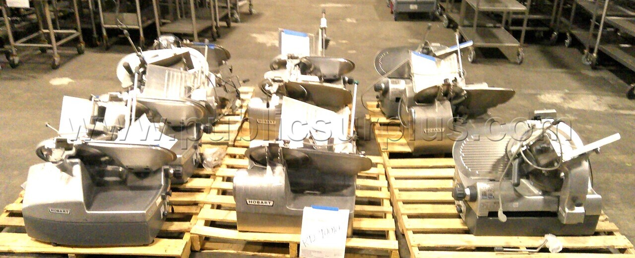 Lot of 10 Meat Slicers — photo 1