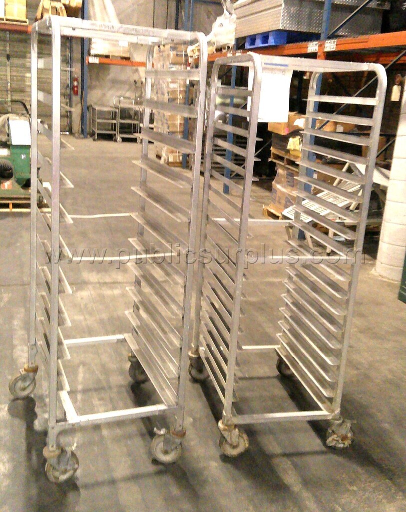 2  Aluminum Baker's Racks — photo 1