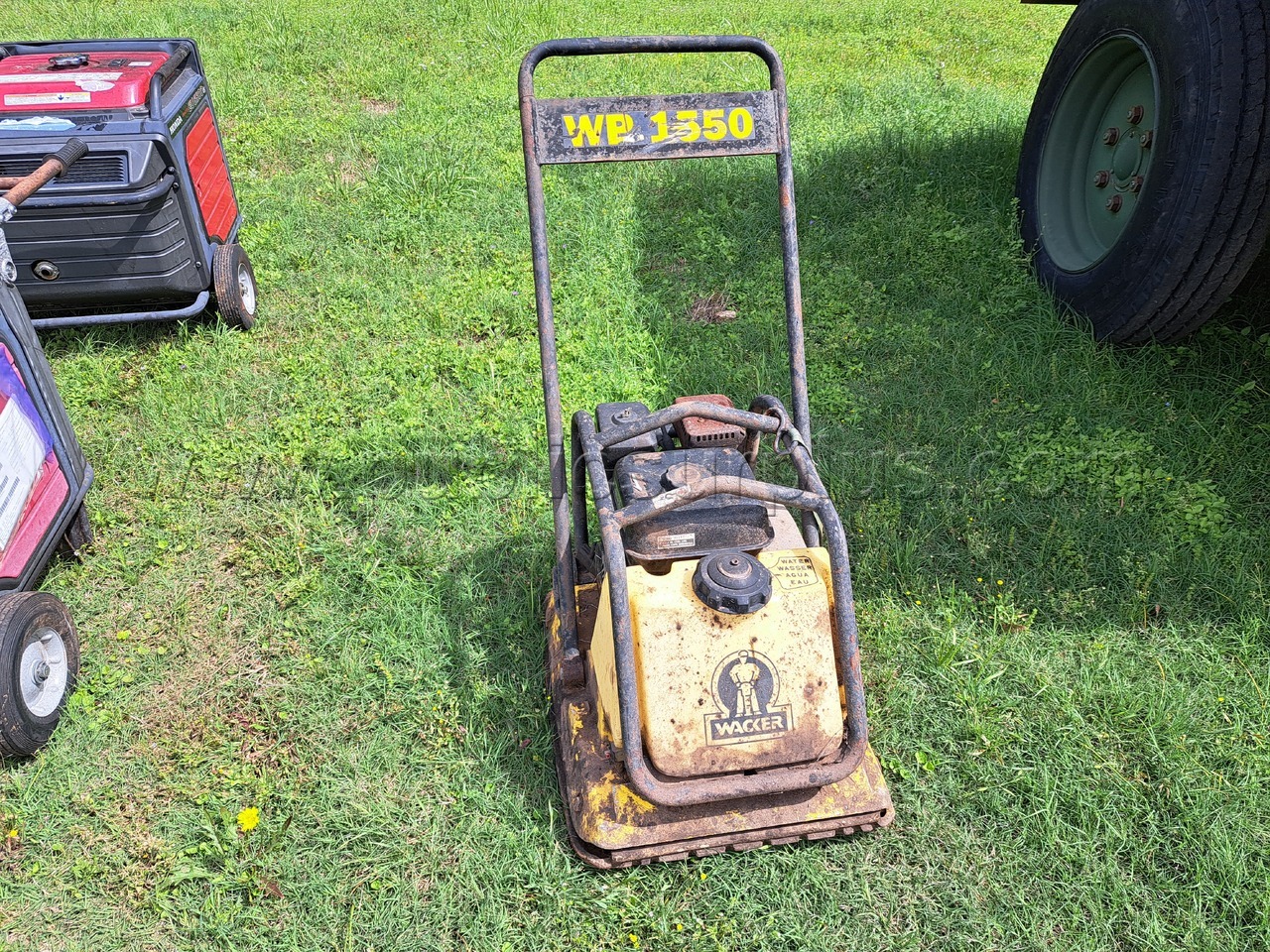 Wacker Neuson WP1550 Plate compactor — photo 1