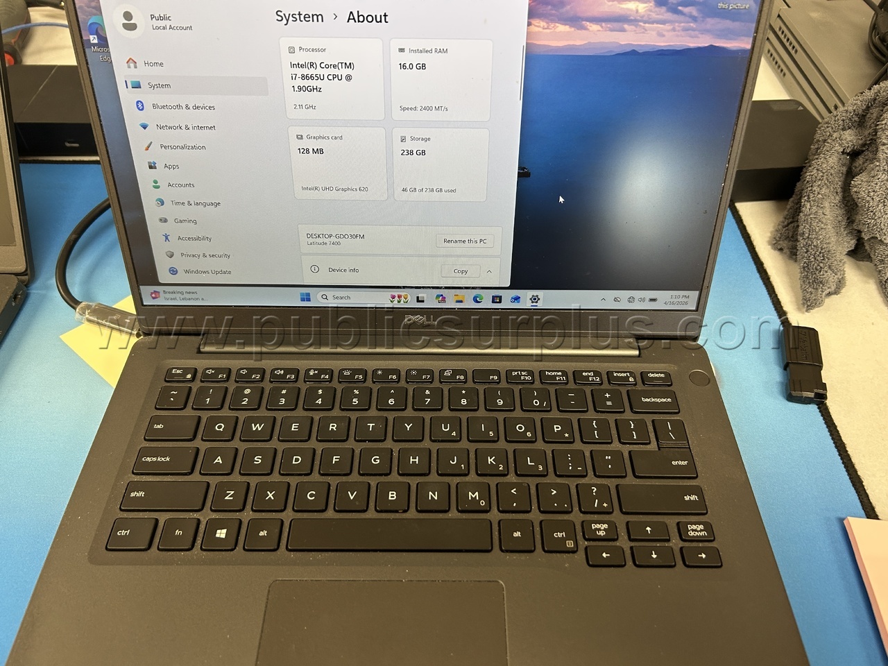 Dell Latitude 7400 — photo 1
