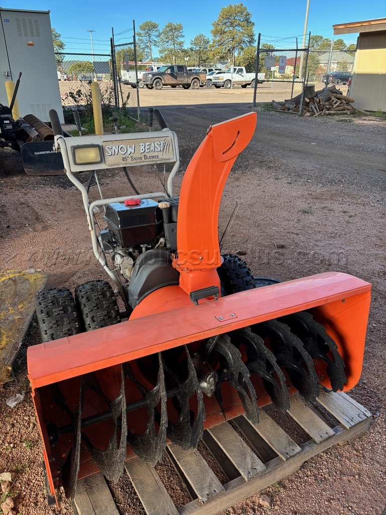 Snow Beast 45" Snow Blower — photo 1