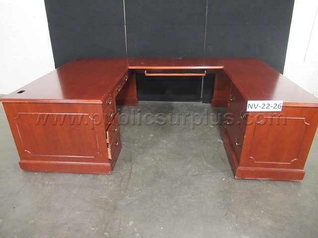 U-SHAPED DESK * NV-22-26 (R42A) — photo 1