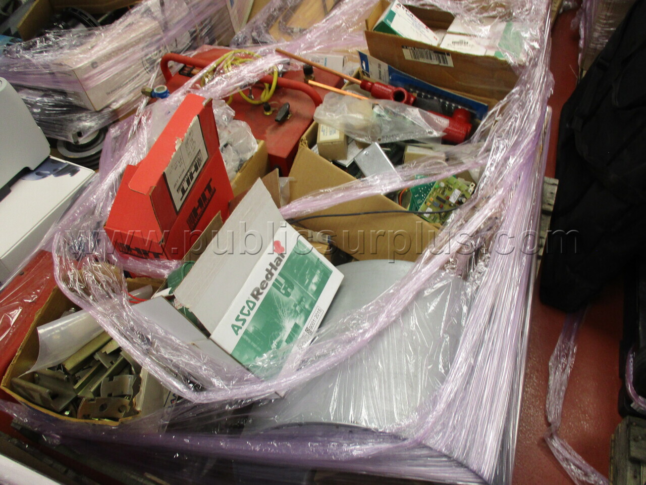 Pallet #46  Misc. HVAC/Electrical supplies and equip. — photo 1