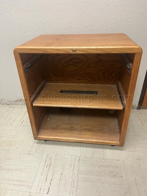 Encore Oak Printer Stand — photo 1