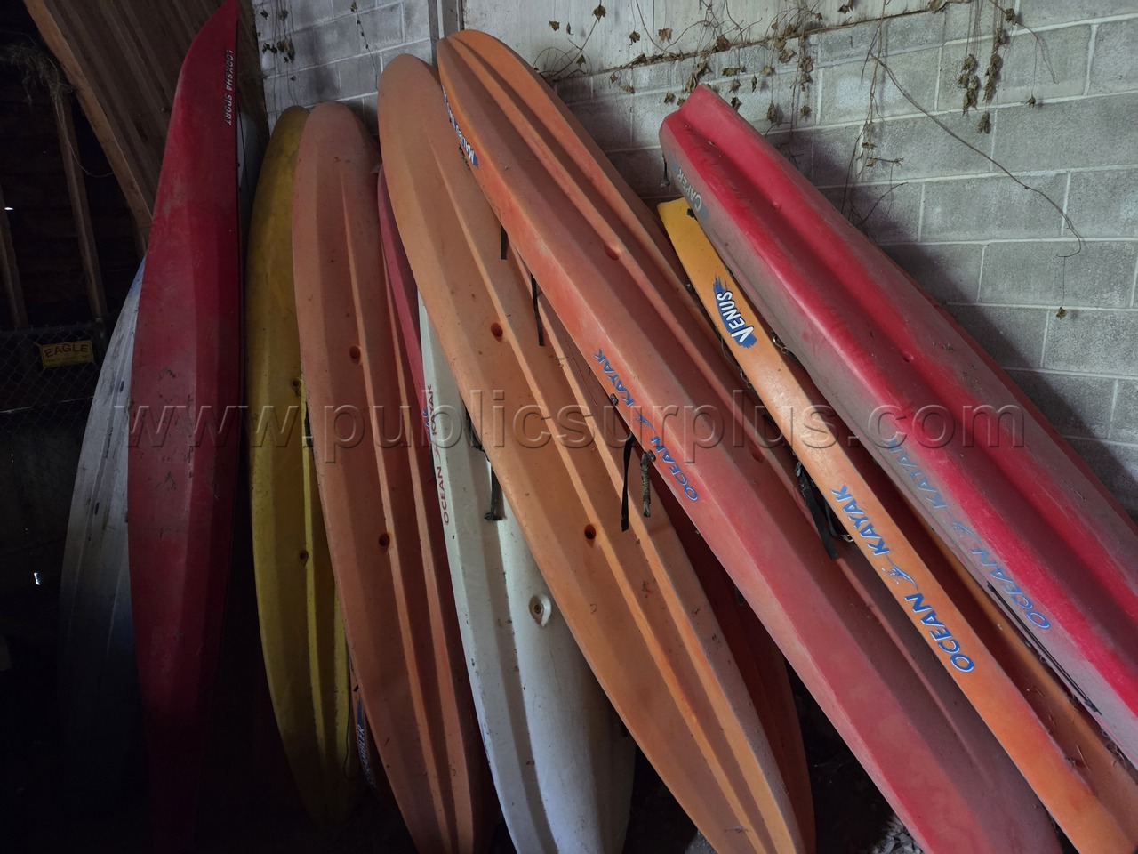 (14) Miscellaneous Kayaks and (13) Miscellaneous Kayak Paddles — photo 1