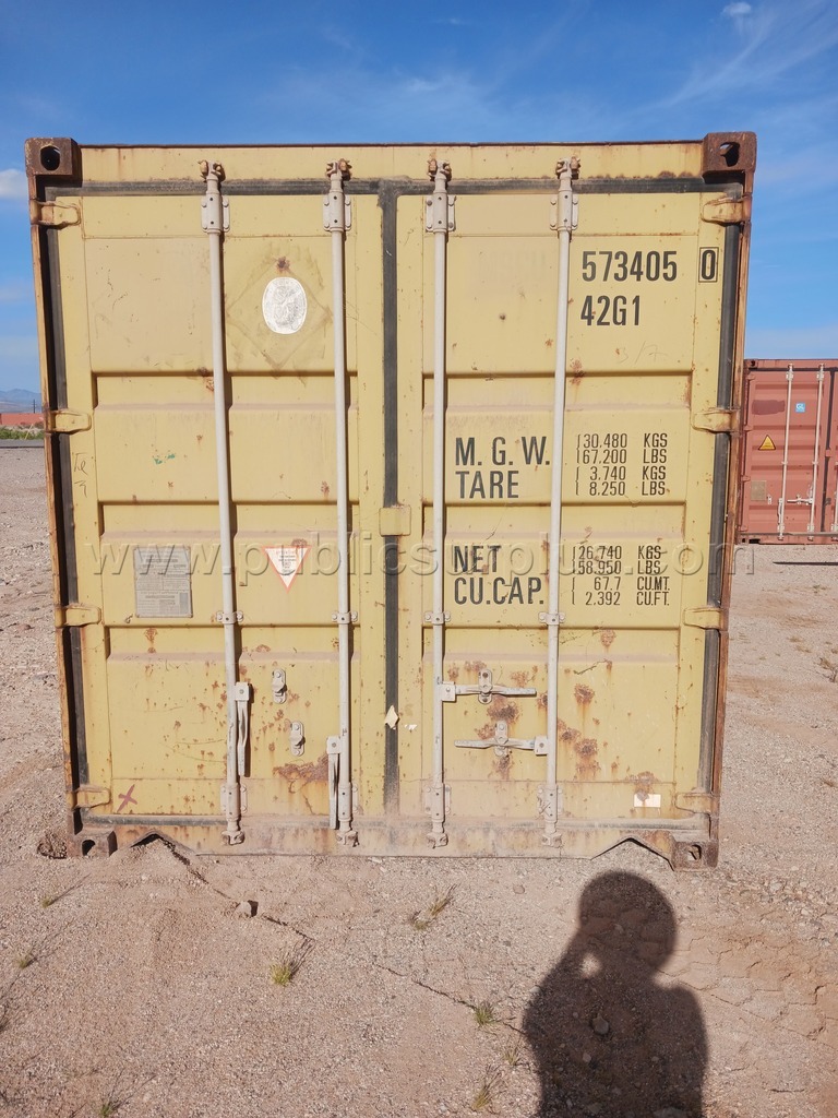 (1) 40' Storage Container - Used #573405 — photo 1