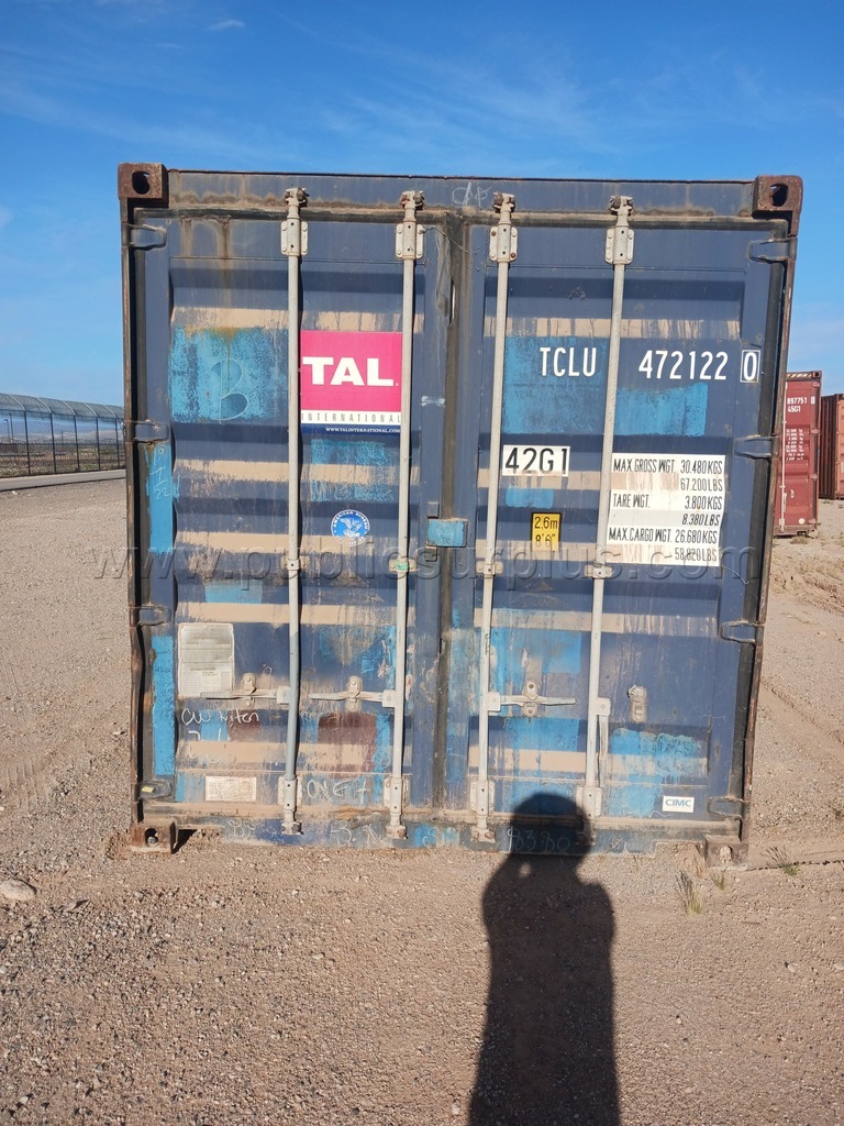 (1) 40' Storage Container - Used #TCLU 472122 — photo 1