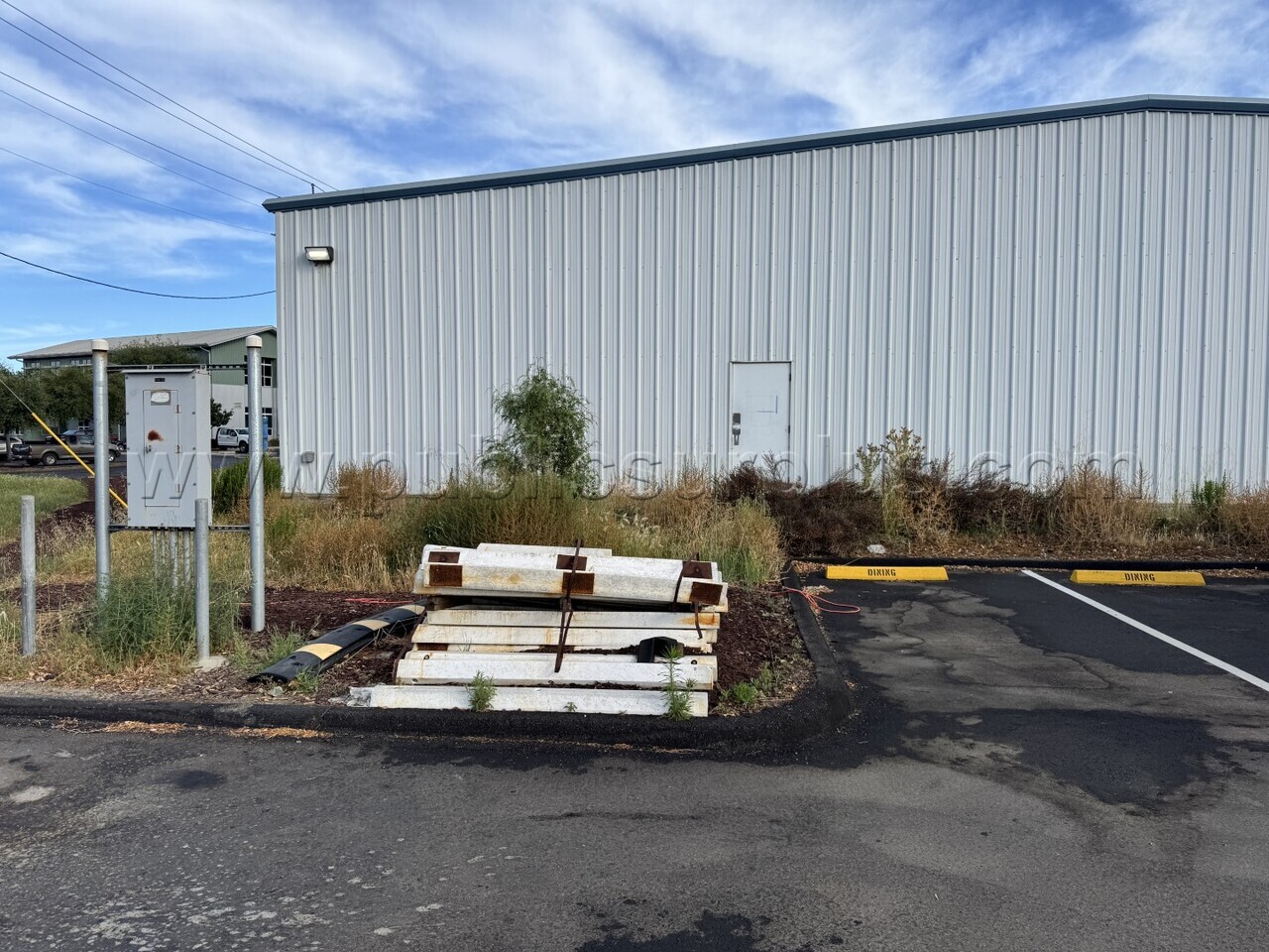 Pile Of Parking Curb Stops — photo 1