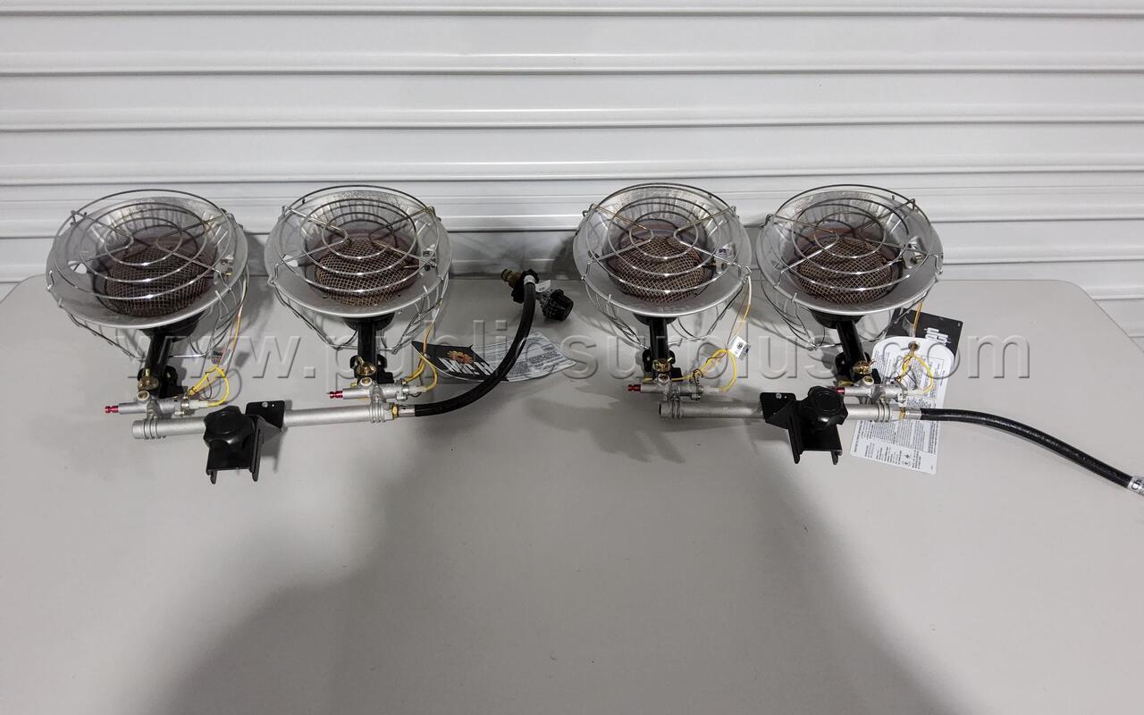 LOT OF 2 PROPANE INFRA-RED HEATERS — photo 1