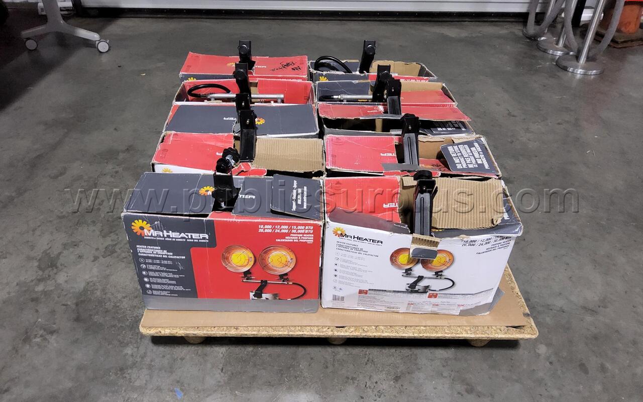 LOT OF 10 PROPANE INFRA-RED HEATERS — photo 1