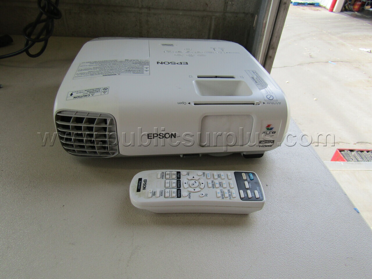 EPSON PROJECTOR #1 — photo 1