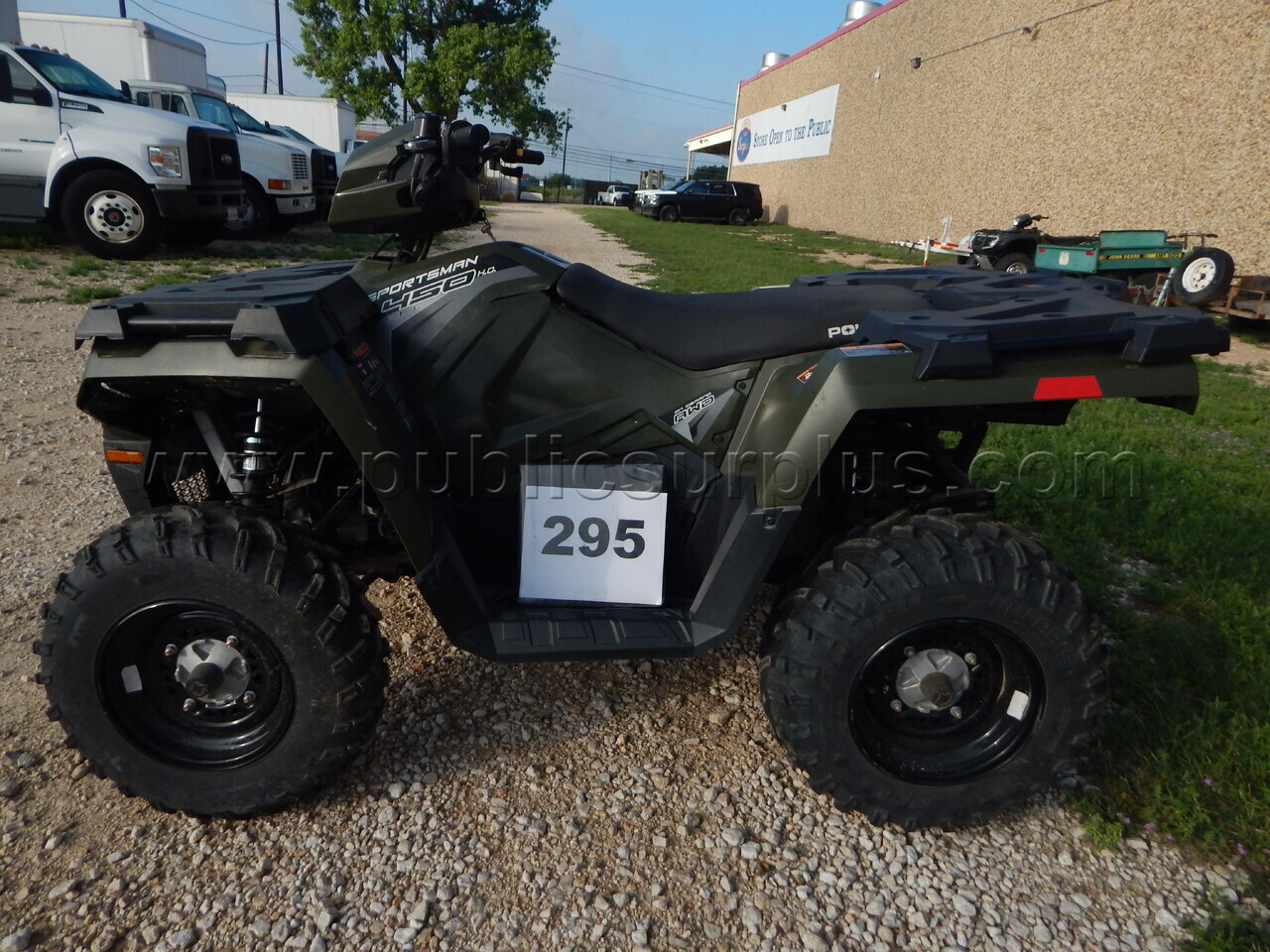 Lot 295 - 2018 Polaris Sportsman 450 AWD - 4XASEA500JA247336 — photo 1