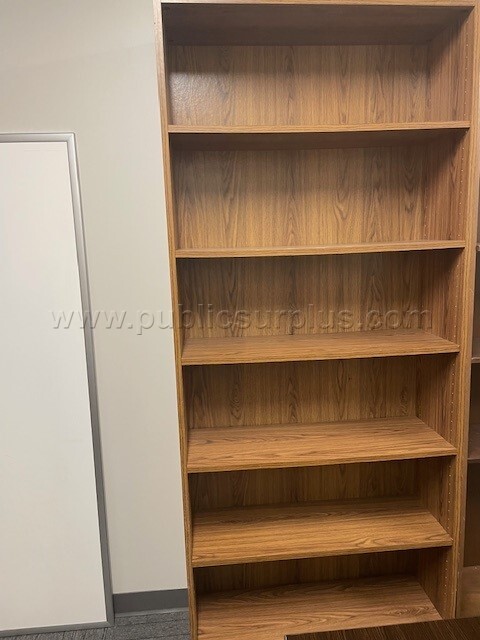 Lot 66 - (5) Bookcases, (4) File Cabinets & (1) Credenza — photo 1