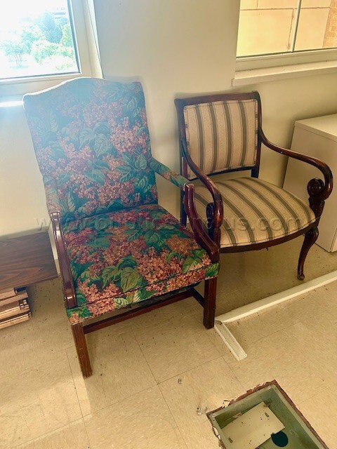 Wood Frame Chairs — photo 1