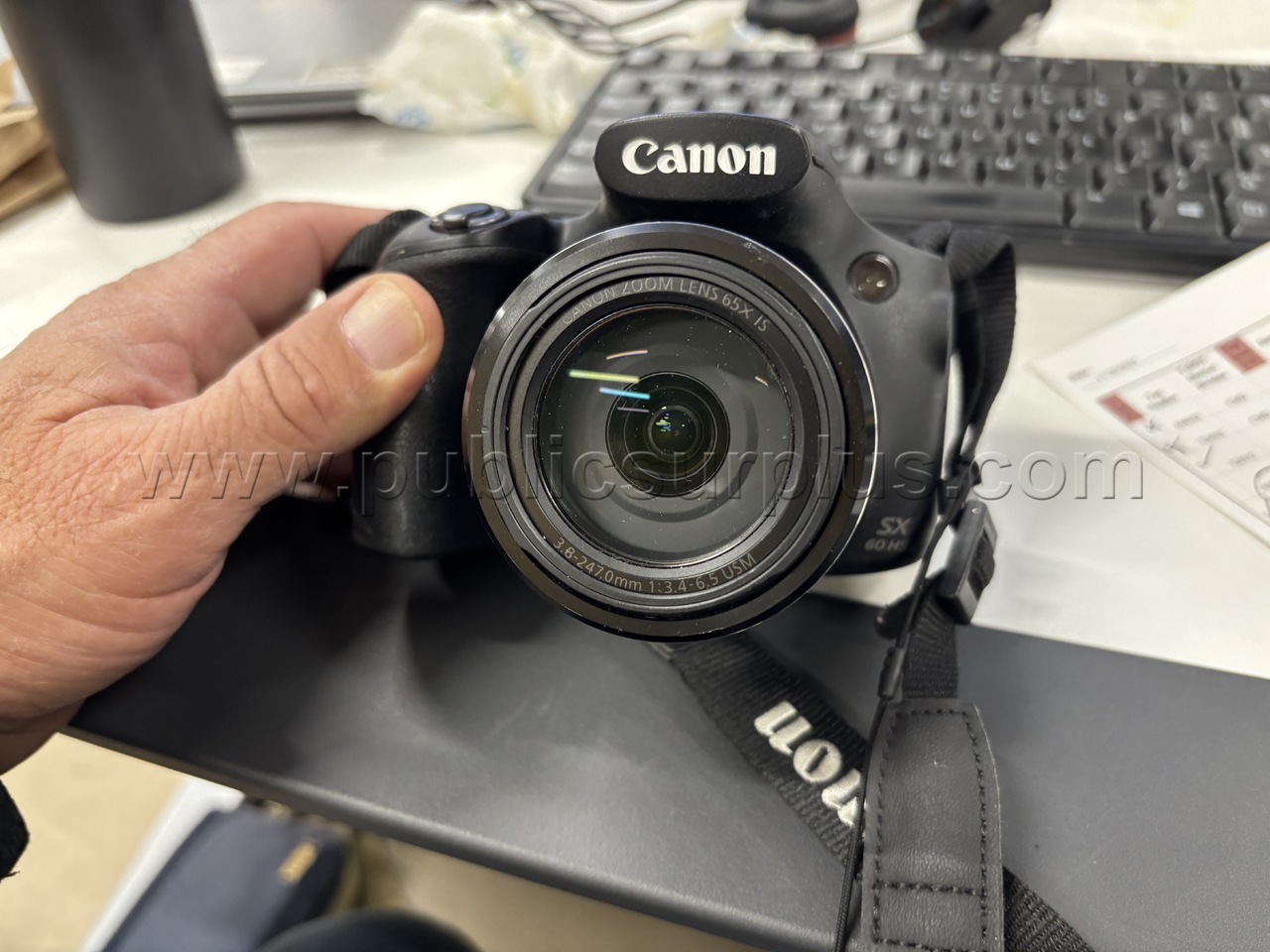 Lot 896E - Canon Camera Power Shot SX60 HS — photo 1