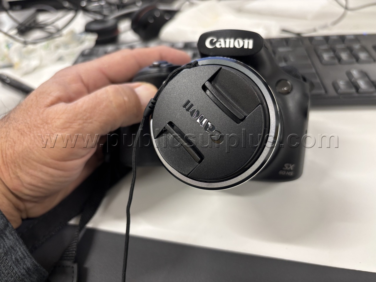 Lot 905E - Canon Camera Power Shot SX60 HS — photo 1