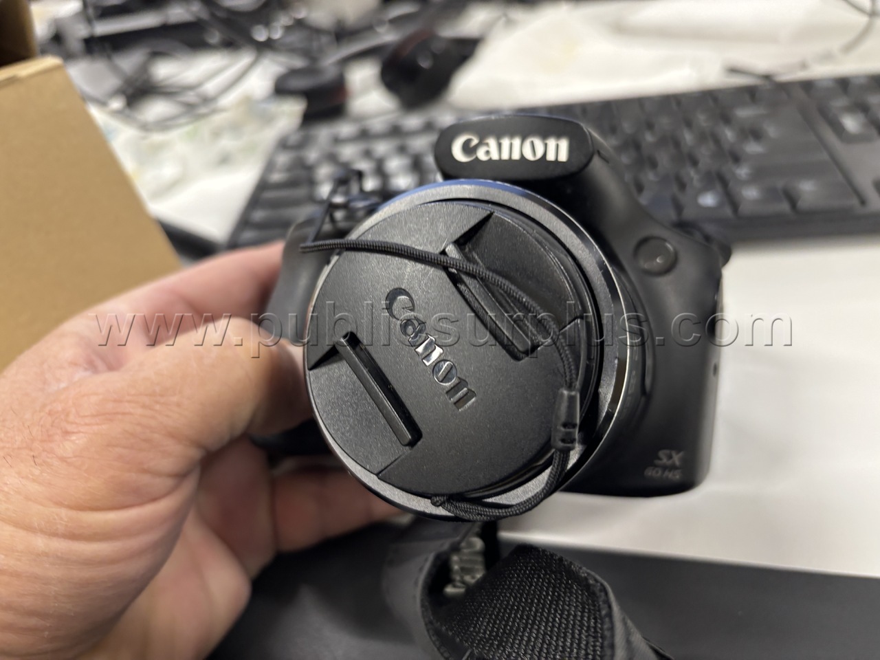 Lot 906E - Canon Camera Power Shot SX60 HS — photo 1