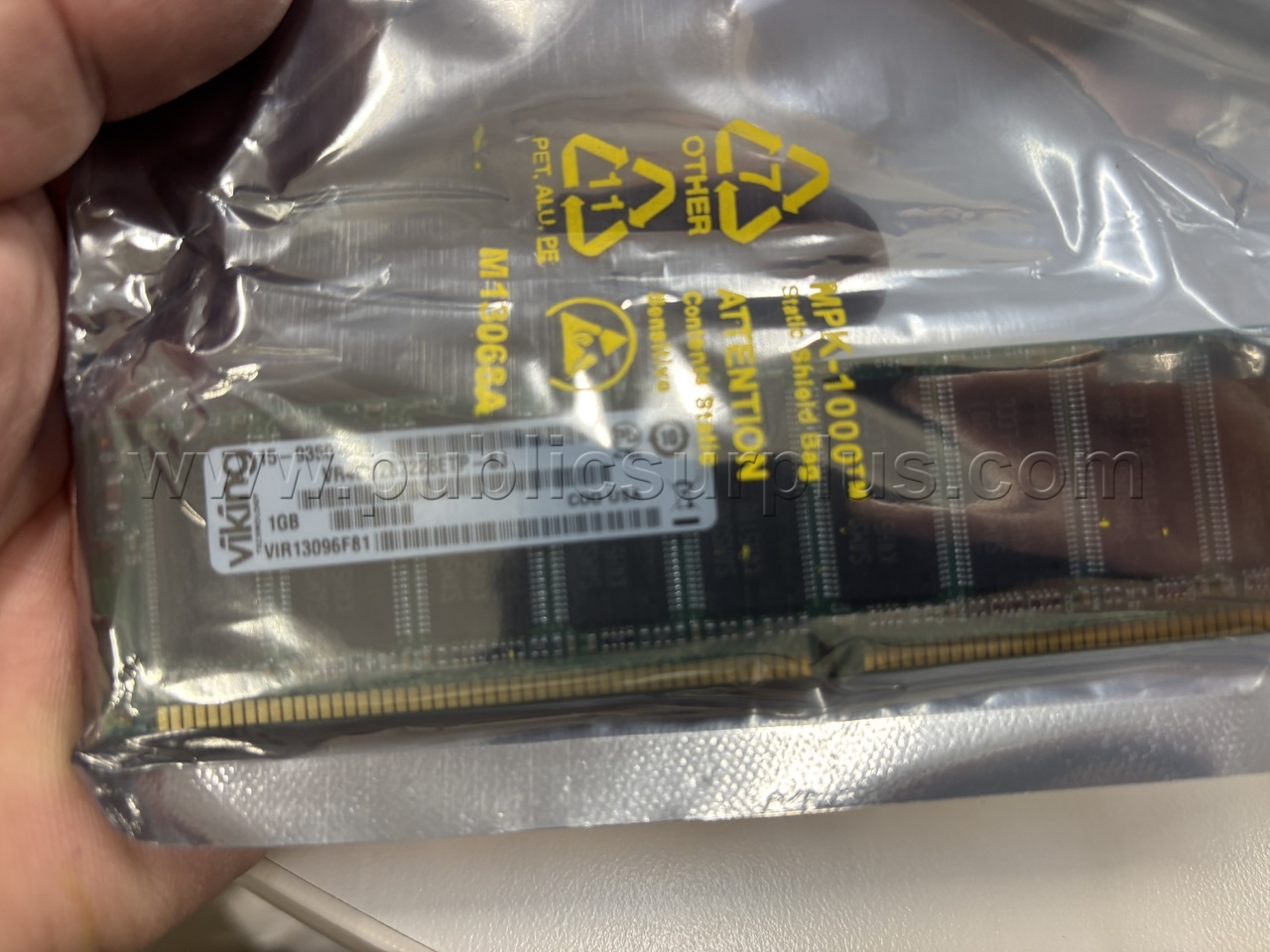 Lot 931E - Cisco 2GB DRAM Memory Upgrade for Cisco ASA 5520 ASA5520-MEM-2GB= — photo 1