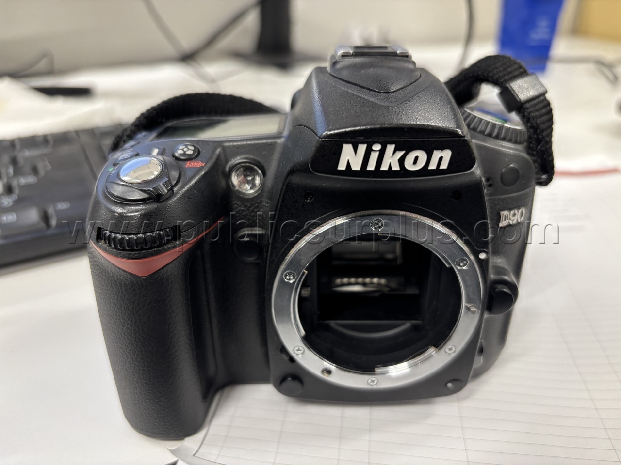 Lot 943E - NIKON D-90 Digital Camera — photo 1