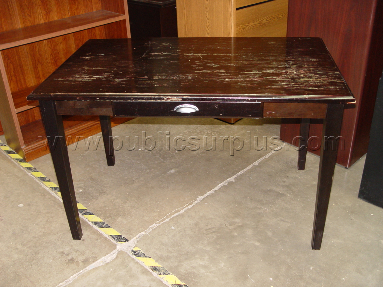 Table w/Drawer 4' x 30" x 30" — photo 1