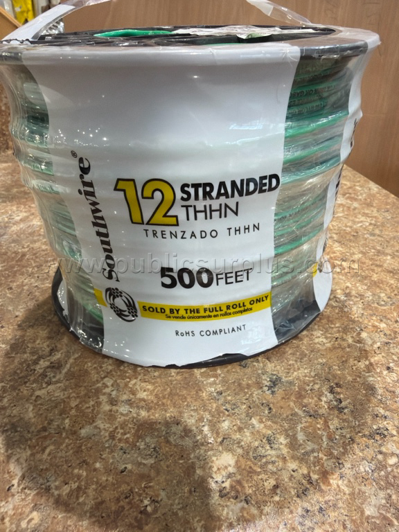 500ft Roll of 12 Stranded THHN - C — photo 1