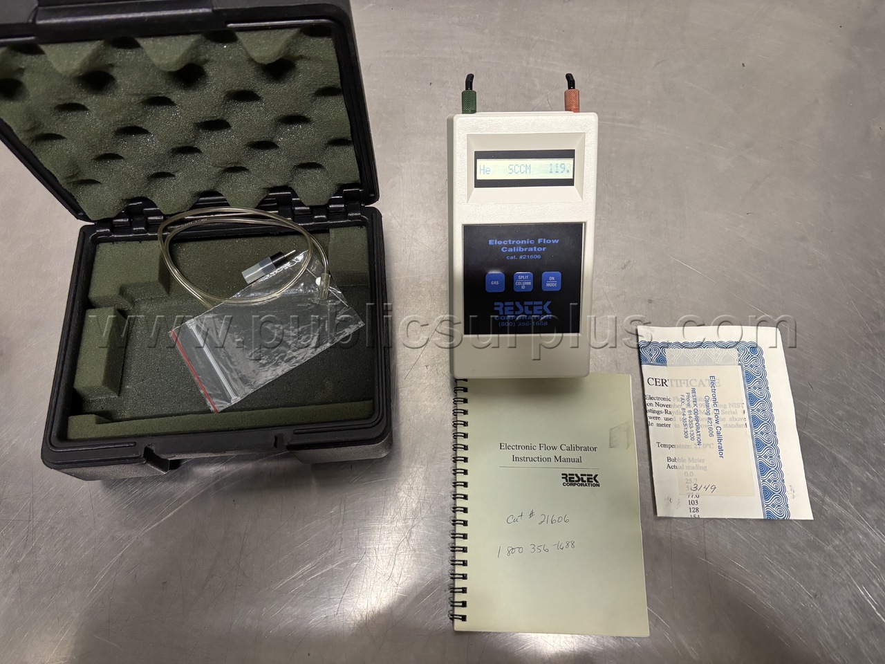 Restek Electronic Flow Calibrator #21606 — photo 1