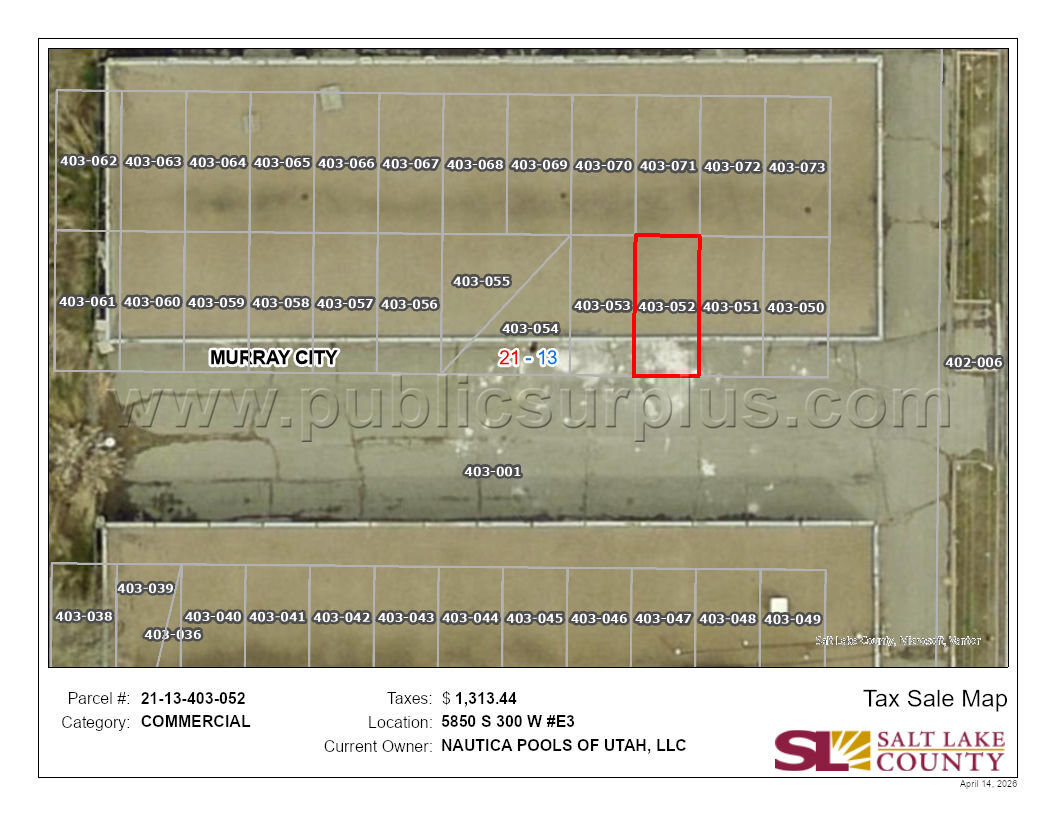 COMMERCIAL 21-13-403-052-0000 — photo 1