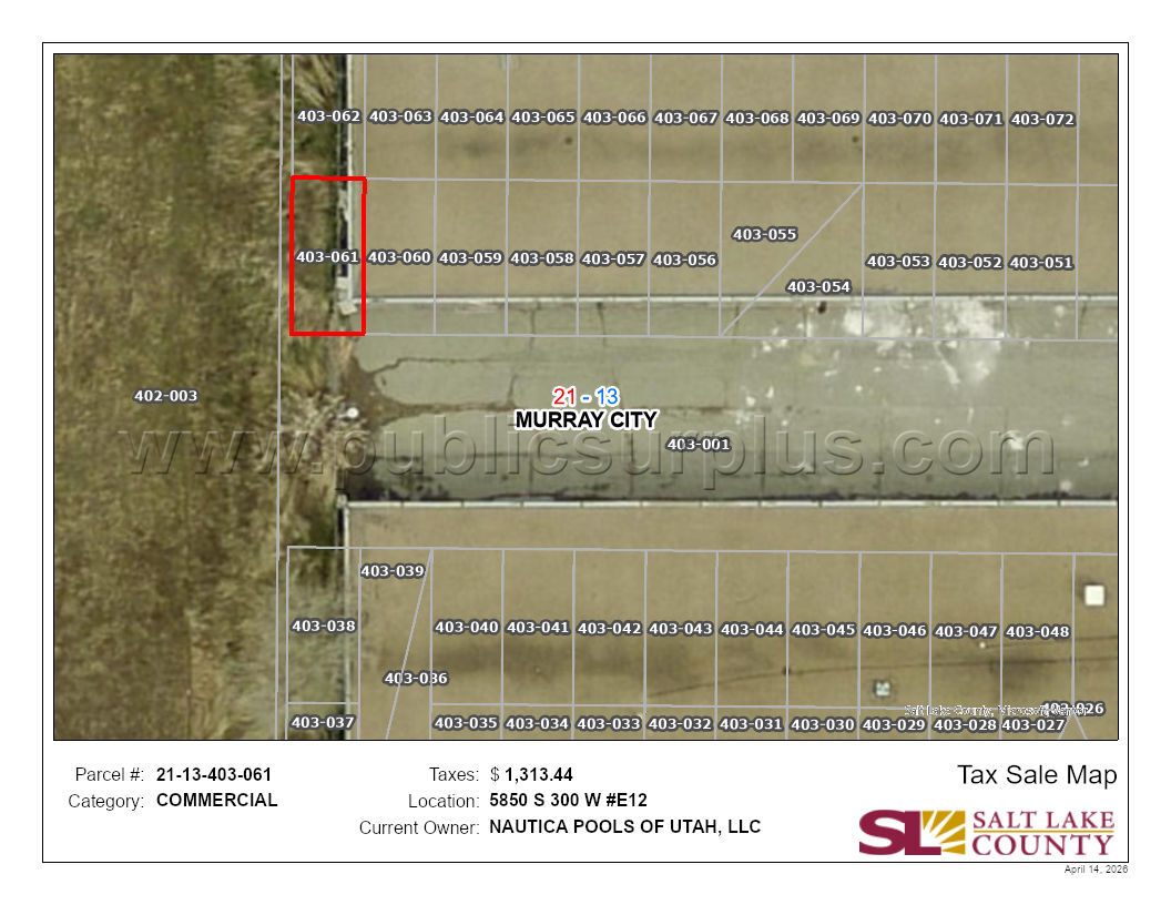 COMMERCIAL 21-13-403-061-0000 — photo 1