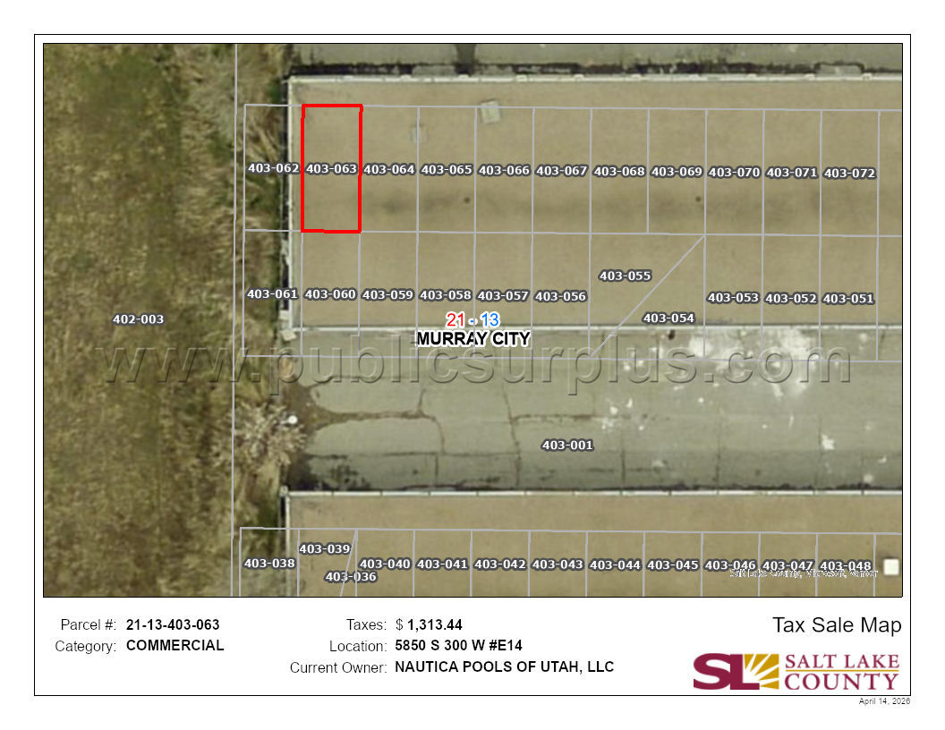 COMMERCIAL 21-13-403-063-0000 — photo 1