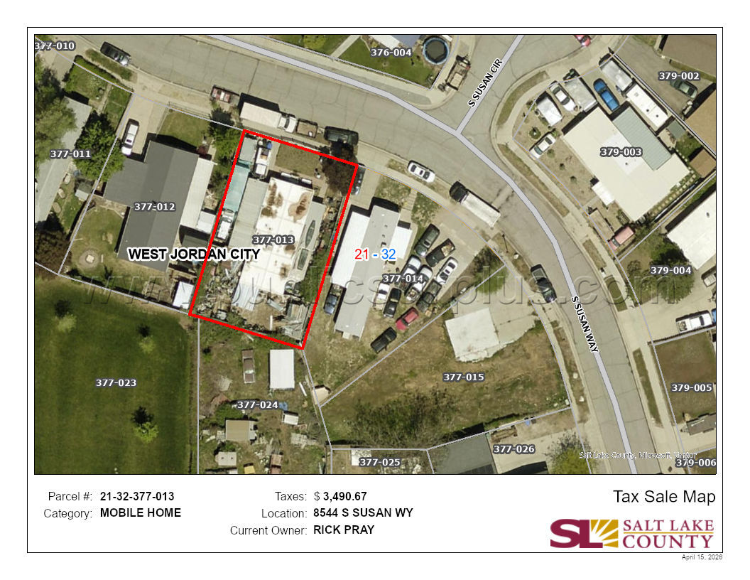 MOBILE HOME 21-32-377-013-0000 — photo 1