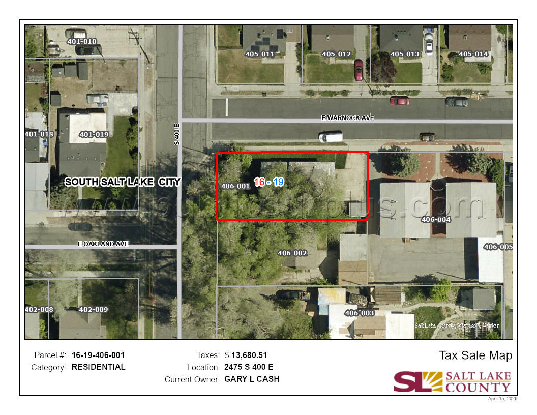 RESIDENTIAL 16-19-406-001-0000 — photo 1