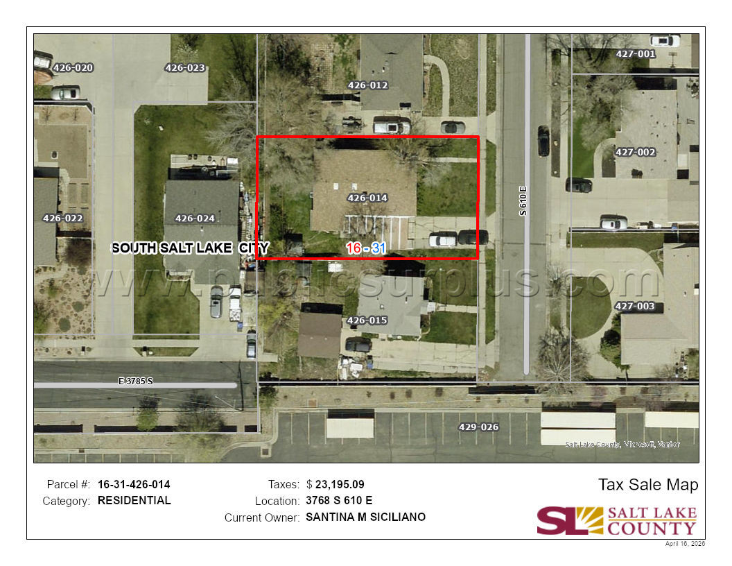 RESIDENTIAL 16-31-426-014-0000 — photo 1