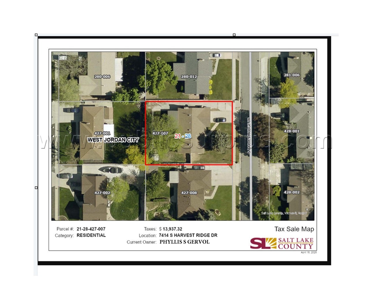 RESIDENTIAL 21-28-427-007-0000 — photo 1