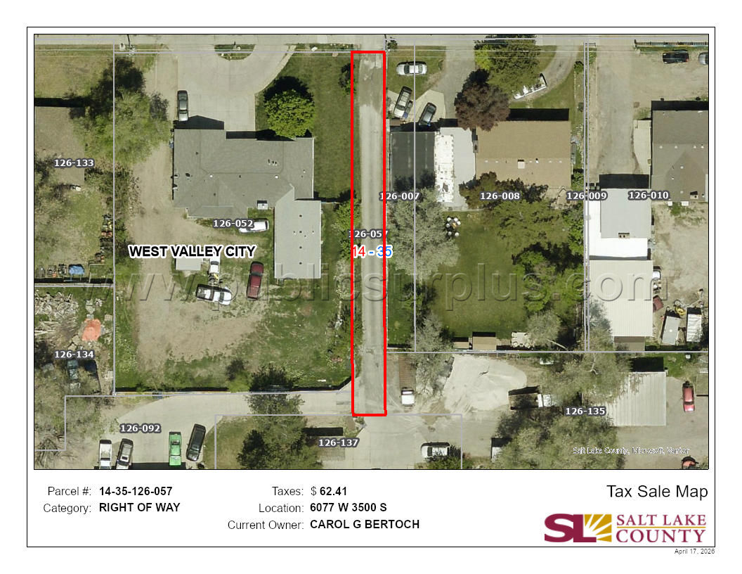 RIGHT OF WAY 14-35-126-057-0000 — photo 1